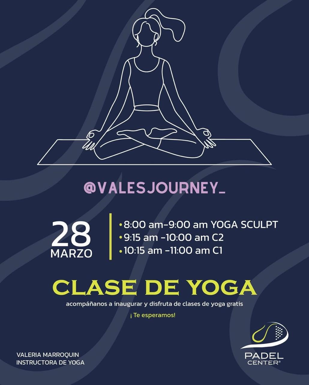 CLASES DE YOGA GRATIS!!!🧘‍♀️✨