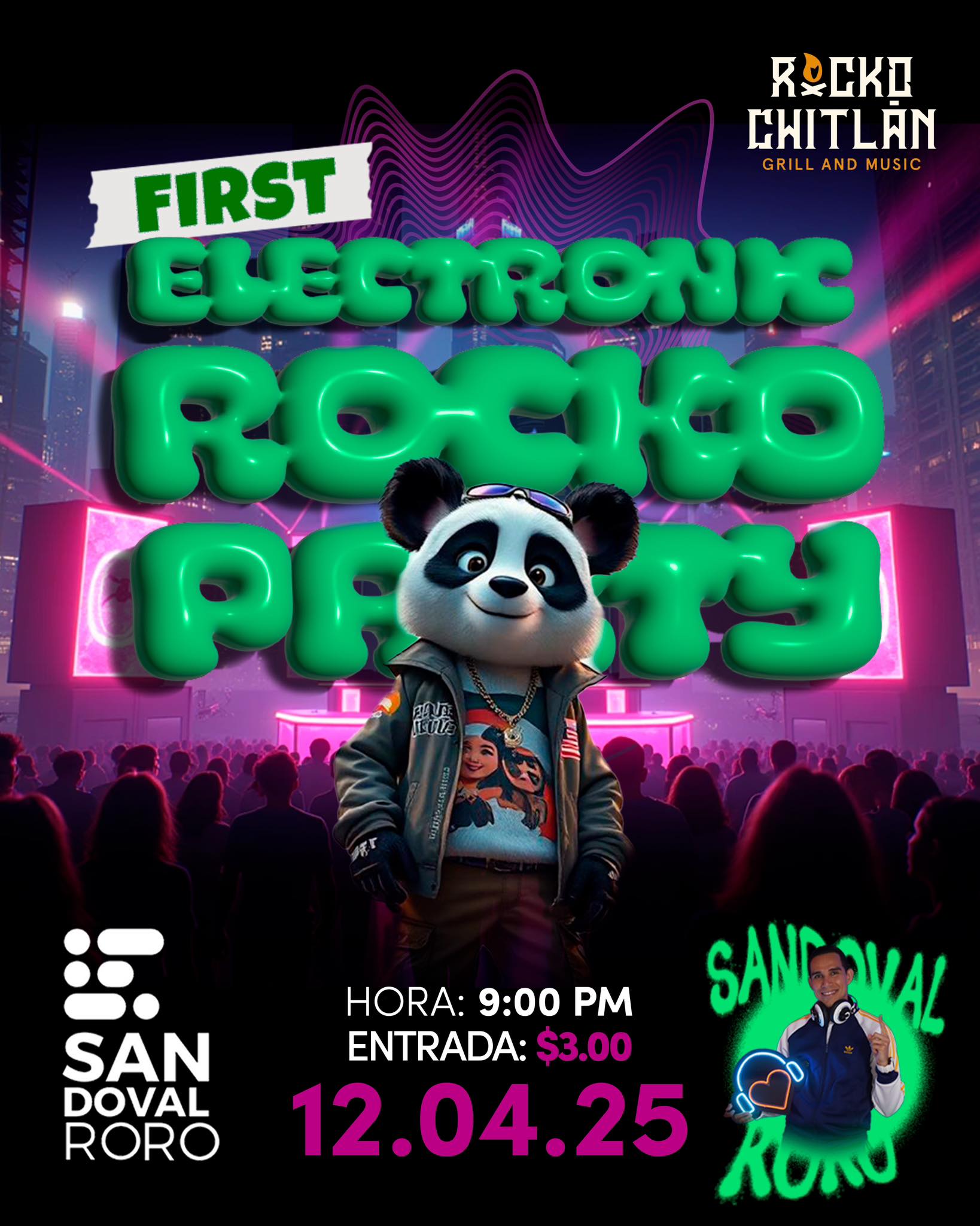 🎧🔥 ¡First Electronic Rocko Party! 🔥🎧
