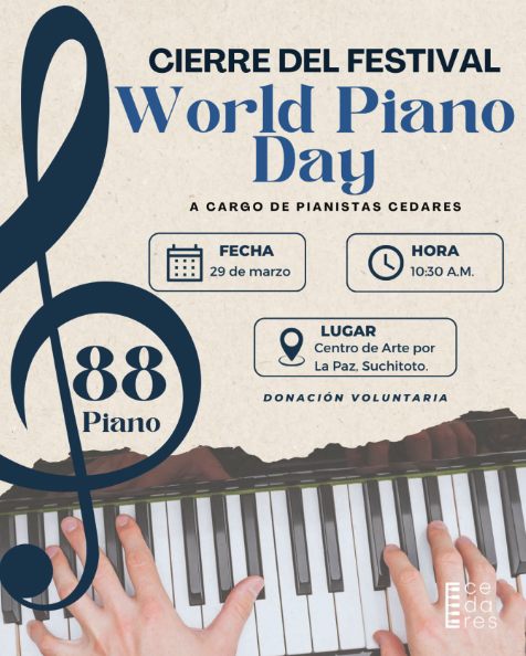 Cierre del Festival de Piano