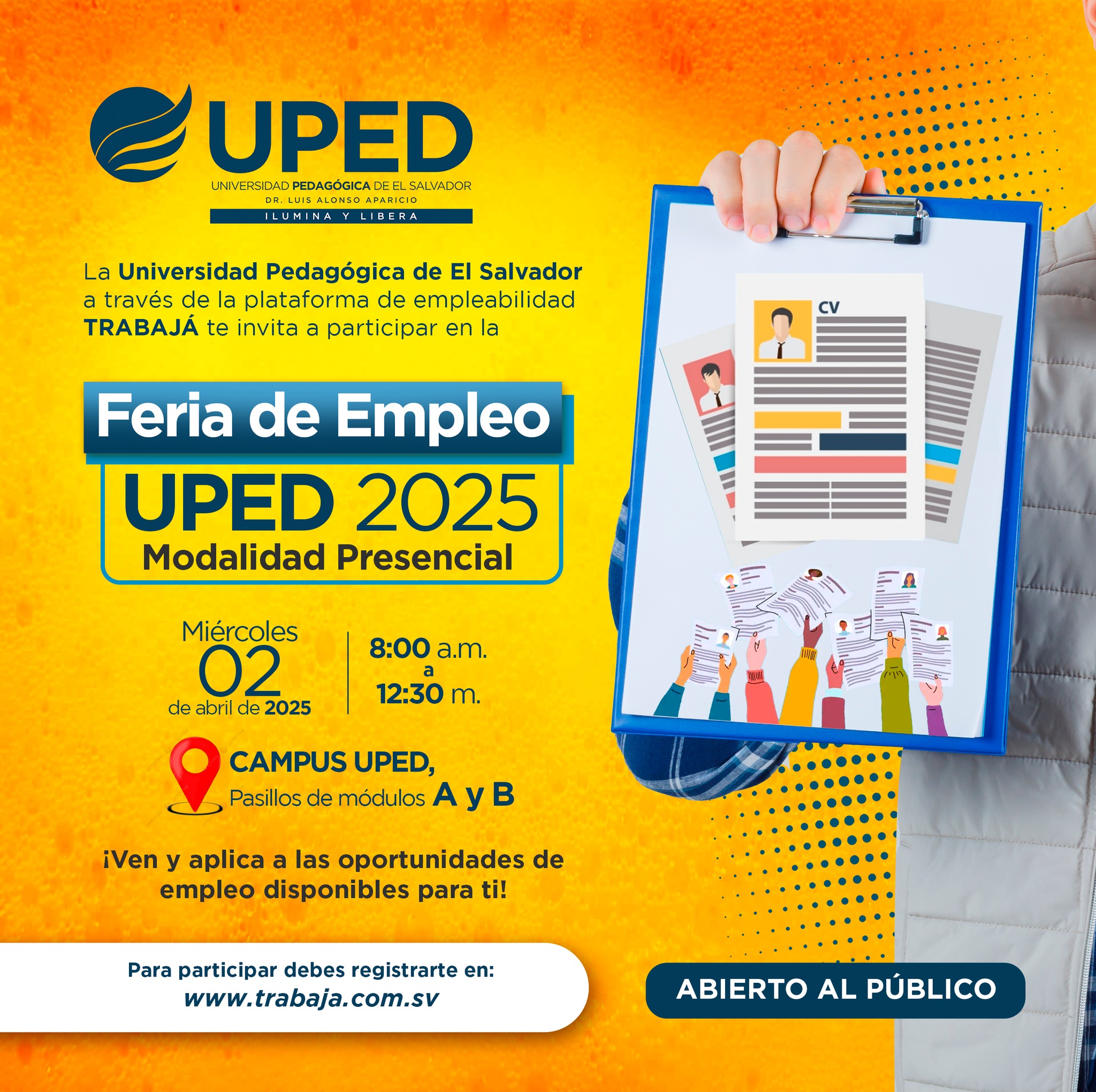 Feria de Empleo UPED 2025.