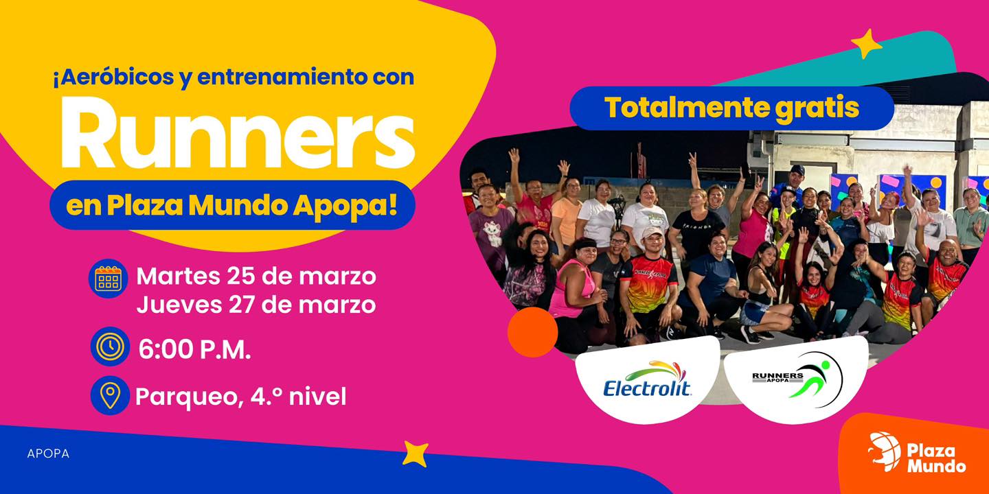 Aeróbicos y entrenamiento con runners 