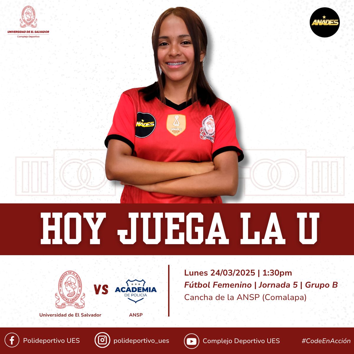 ¡HOY JUEGA LA U!⚽