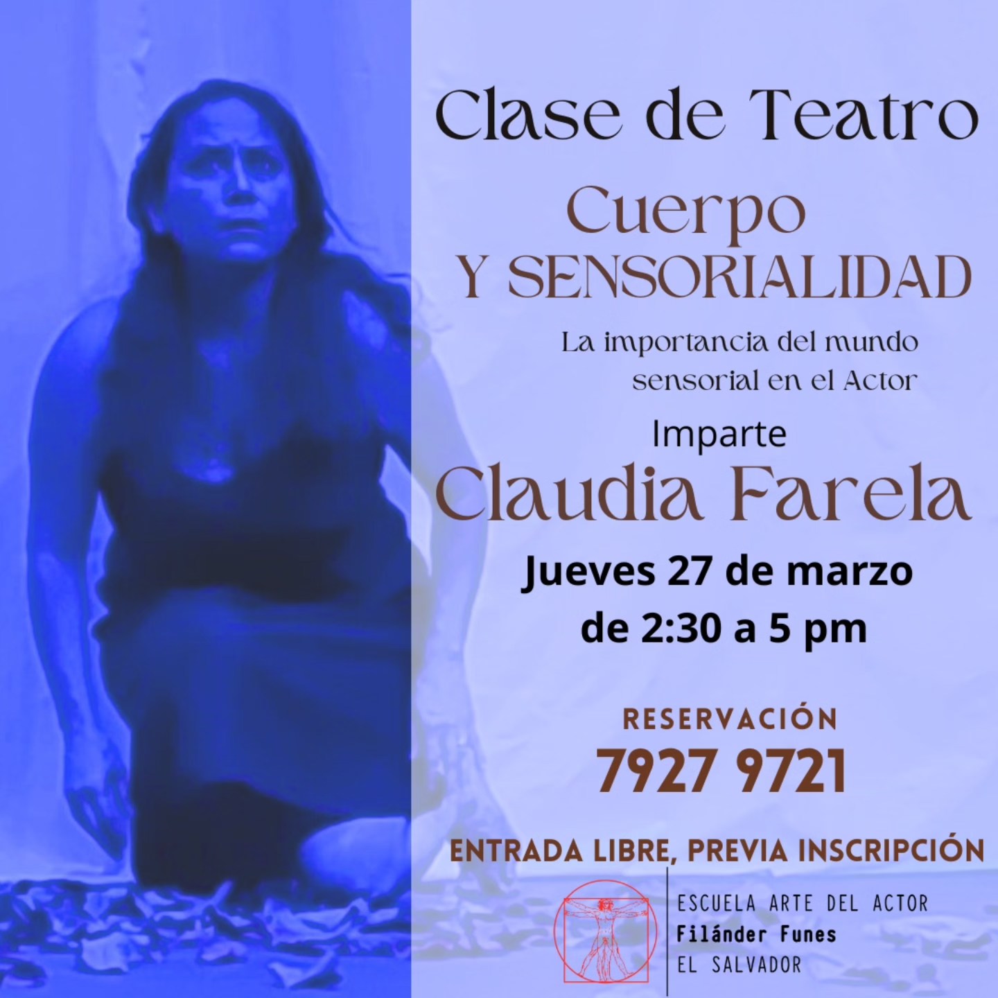 Clase de Teatro Cuerpo Y Sensorialidad 