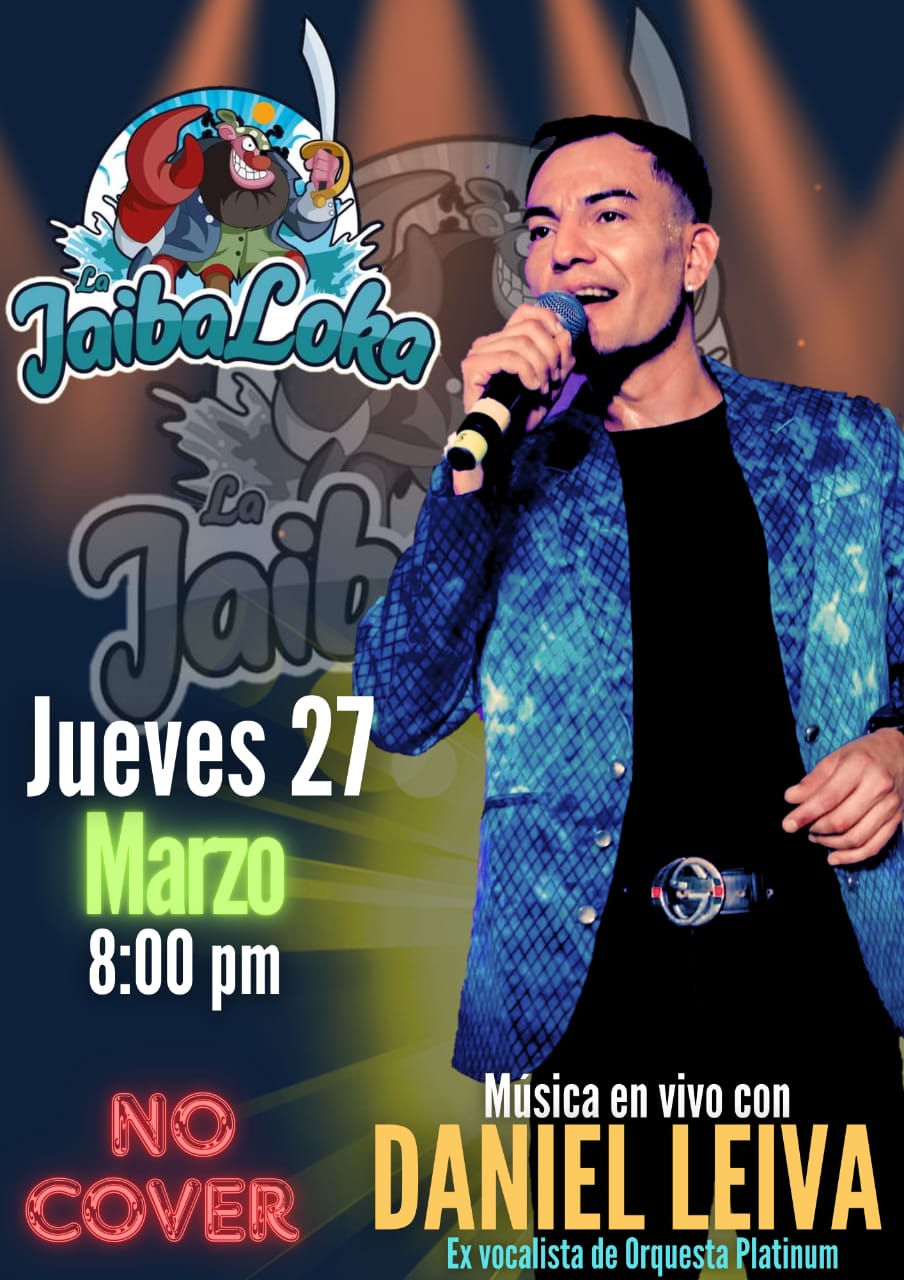 Música en vivo con Daniel Leiva 