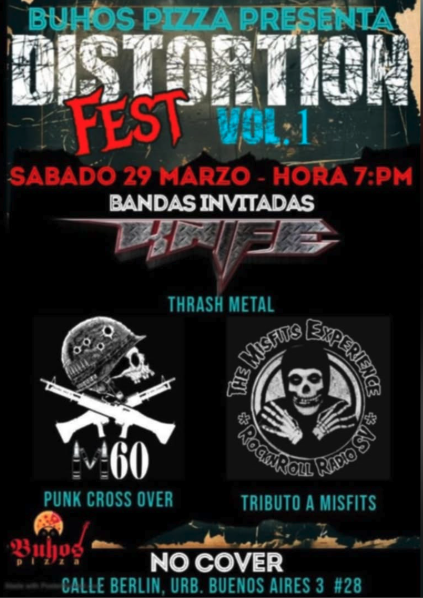 DISTORTION FEST vol 1 !! 