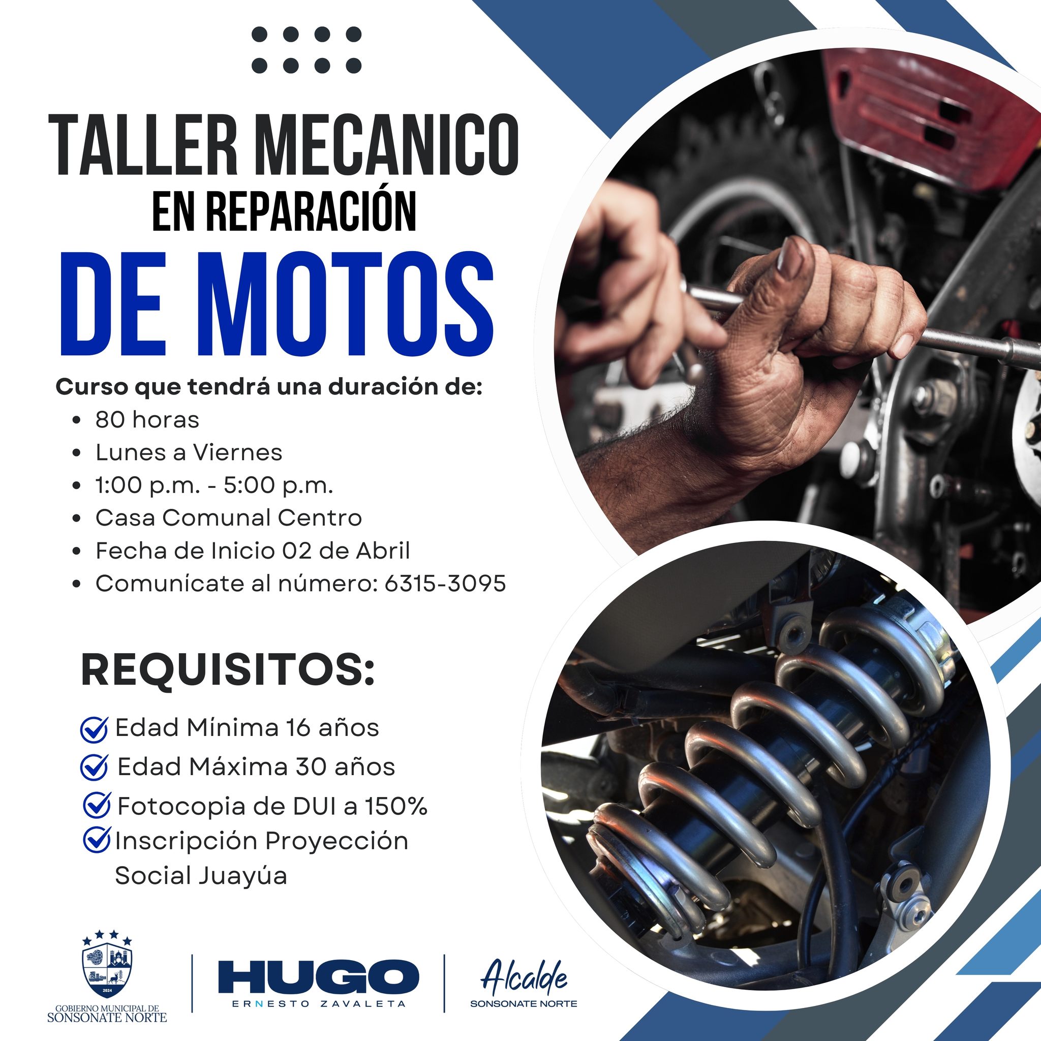 Taller de mecanica en Juayúa 