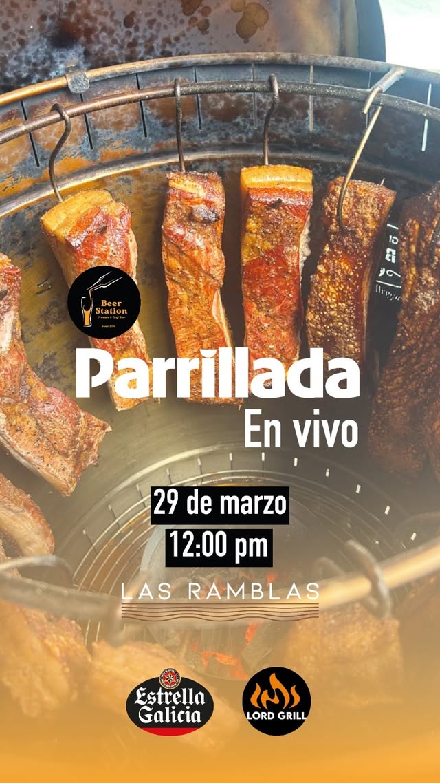 Parrila en Vivo en las Ramblas 