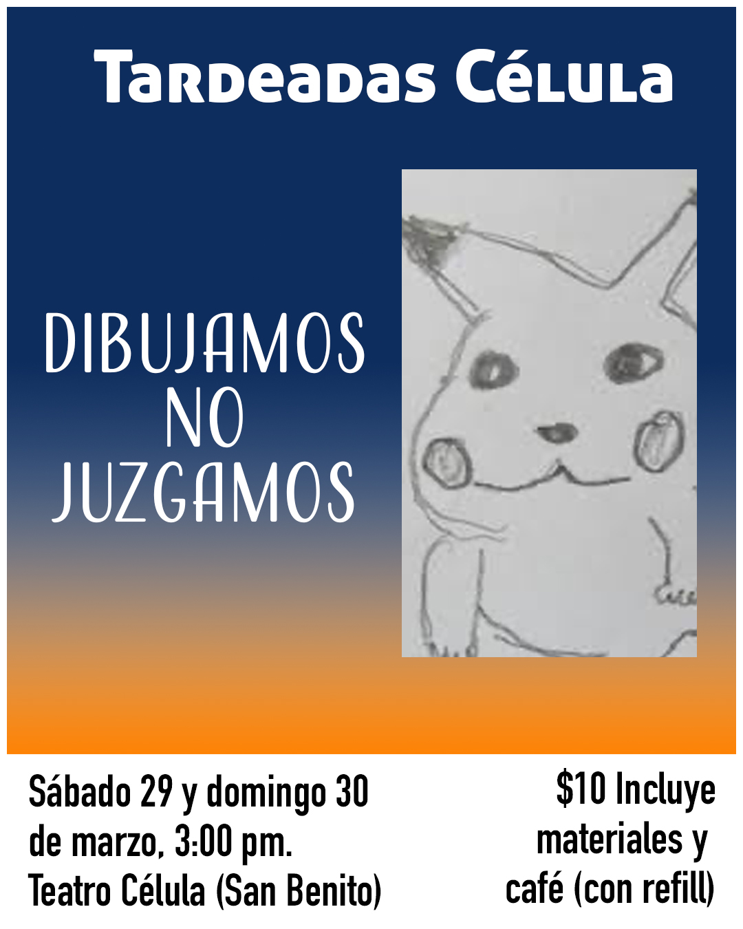 Especial "Dibujamos, no juzgamos" - Taller de Arte