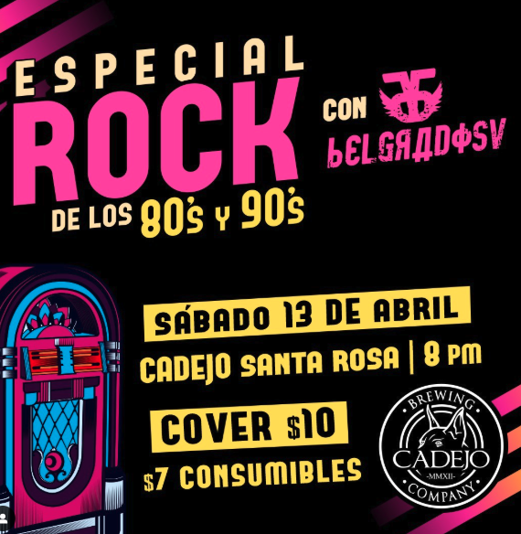 Especial rock de lo s 80´s y 90´s 