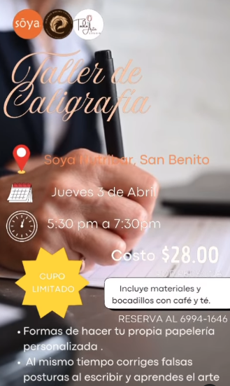 Taller de Caligrafia 