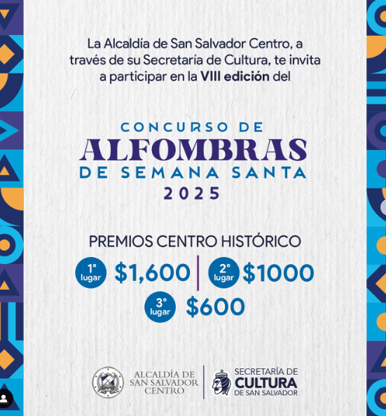 Concurso de Alfombras de Semana Santa 2025! 