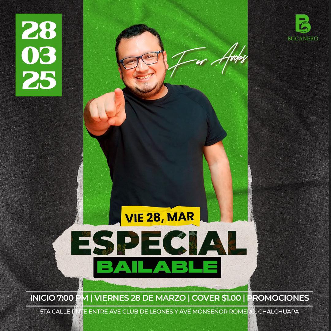 Viernes de música bailable 