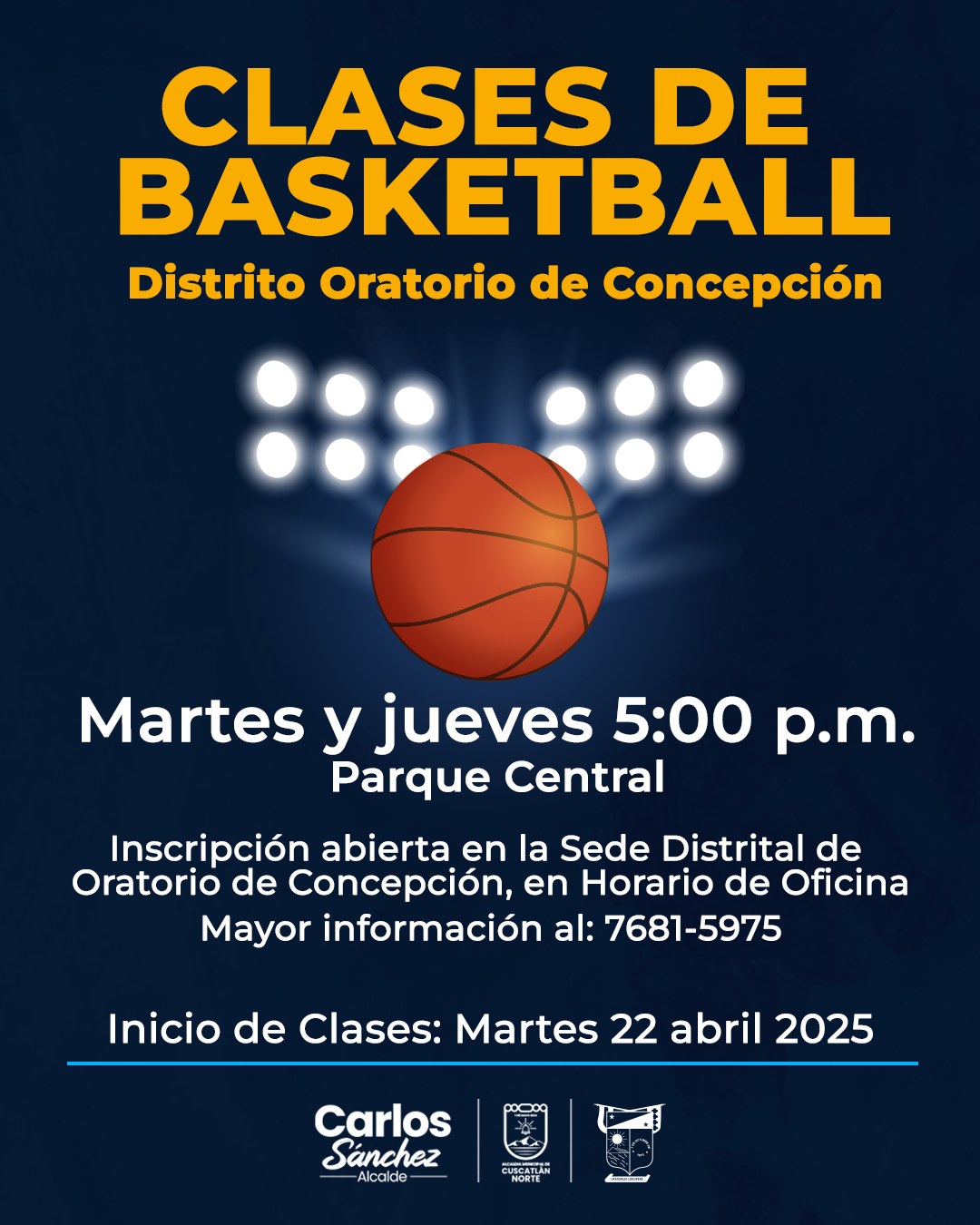  Clases de Basket ball para niños y niñas 