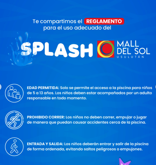 🌊💦 ¡Temporada Splash a Mall del Sol Usulután!🏖️✨