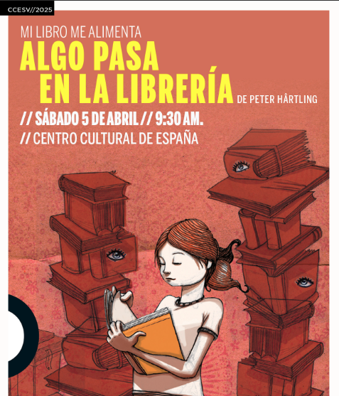 MI LIBRO ME ALIMENTA ALGO PASA EN LA LIBRERÍA