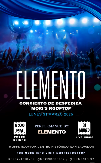 Concierto de despedida de Marzo 