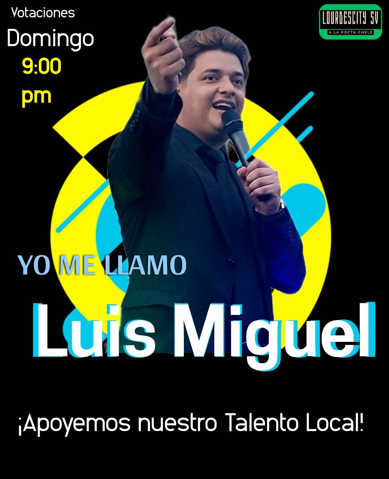 Presentación del Imitador de Luis Miguel 