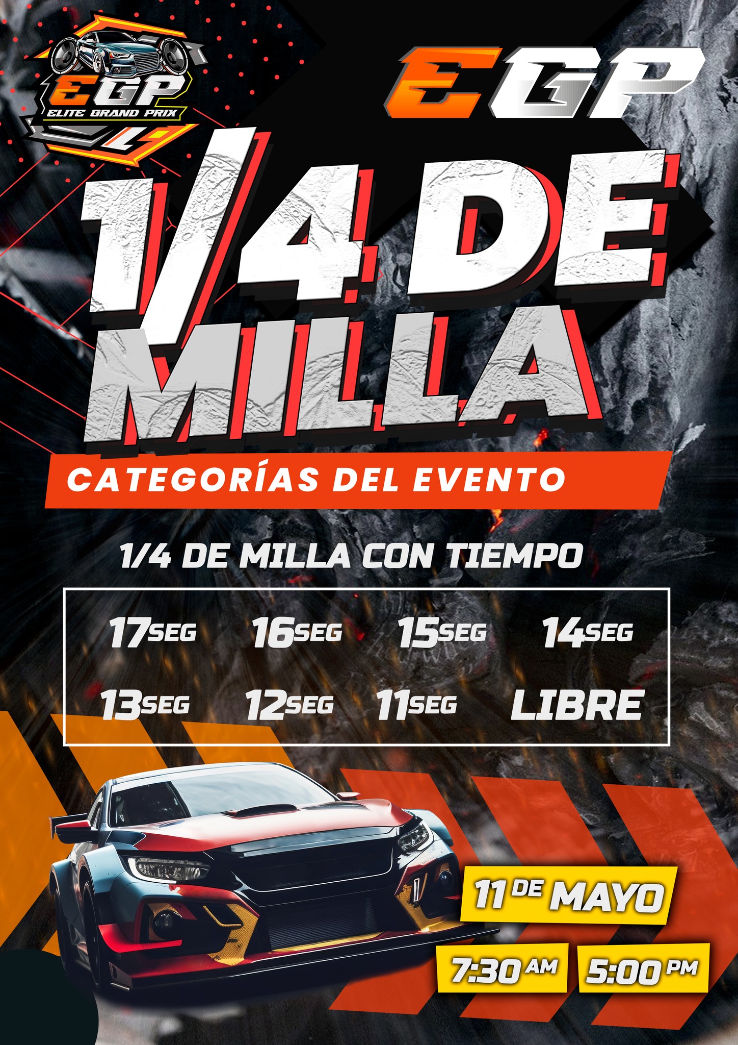 Evento de Audios un Cuarto de Milla 