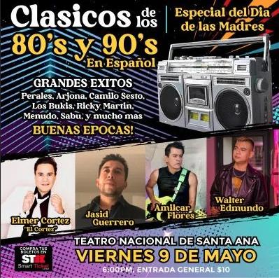 lásicos de los 80 y 90 en Español