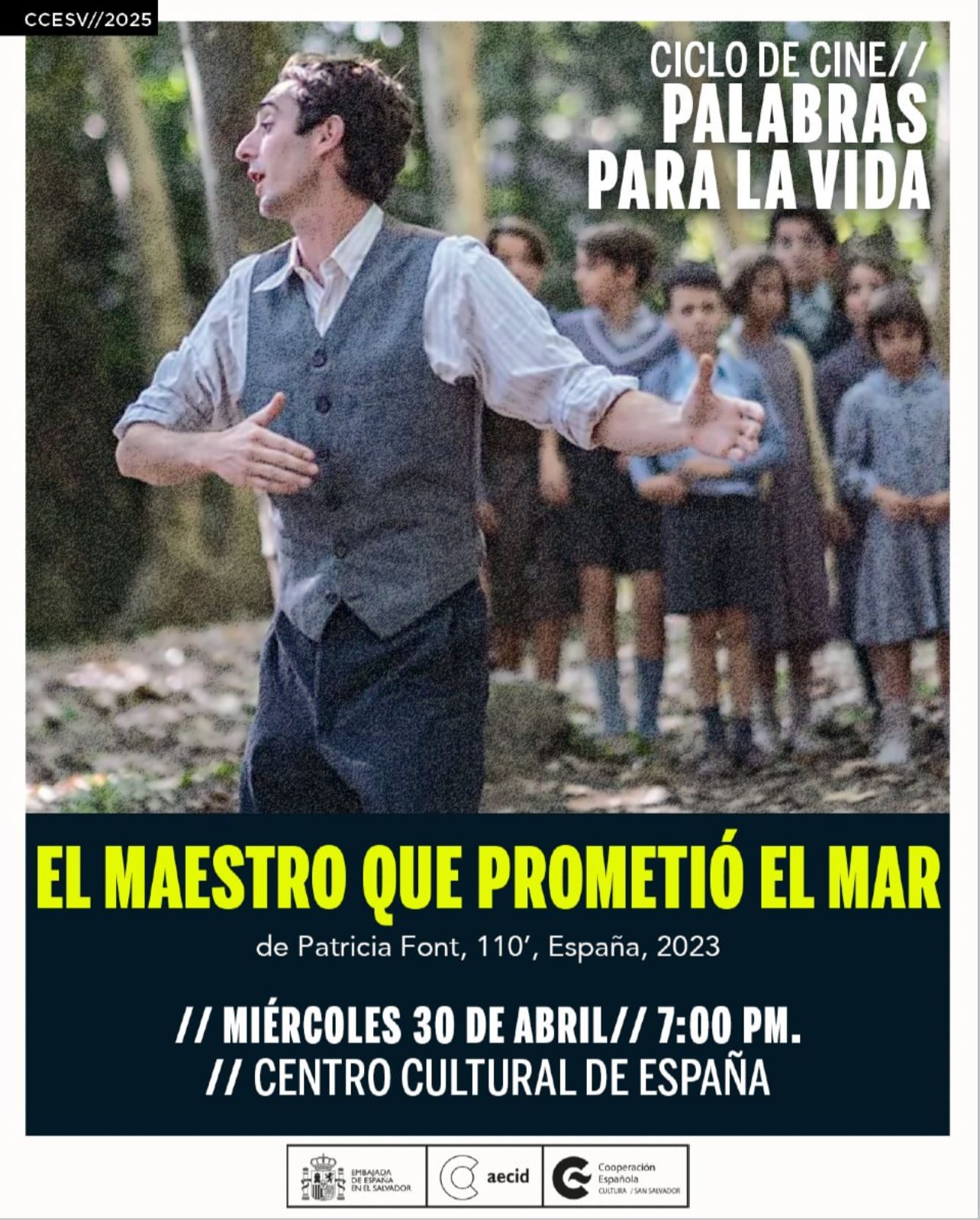 Show El Maestro que Prometió el Mar