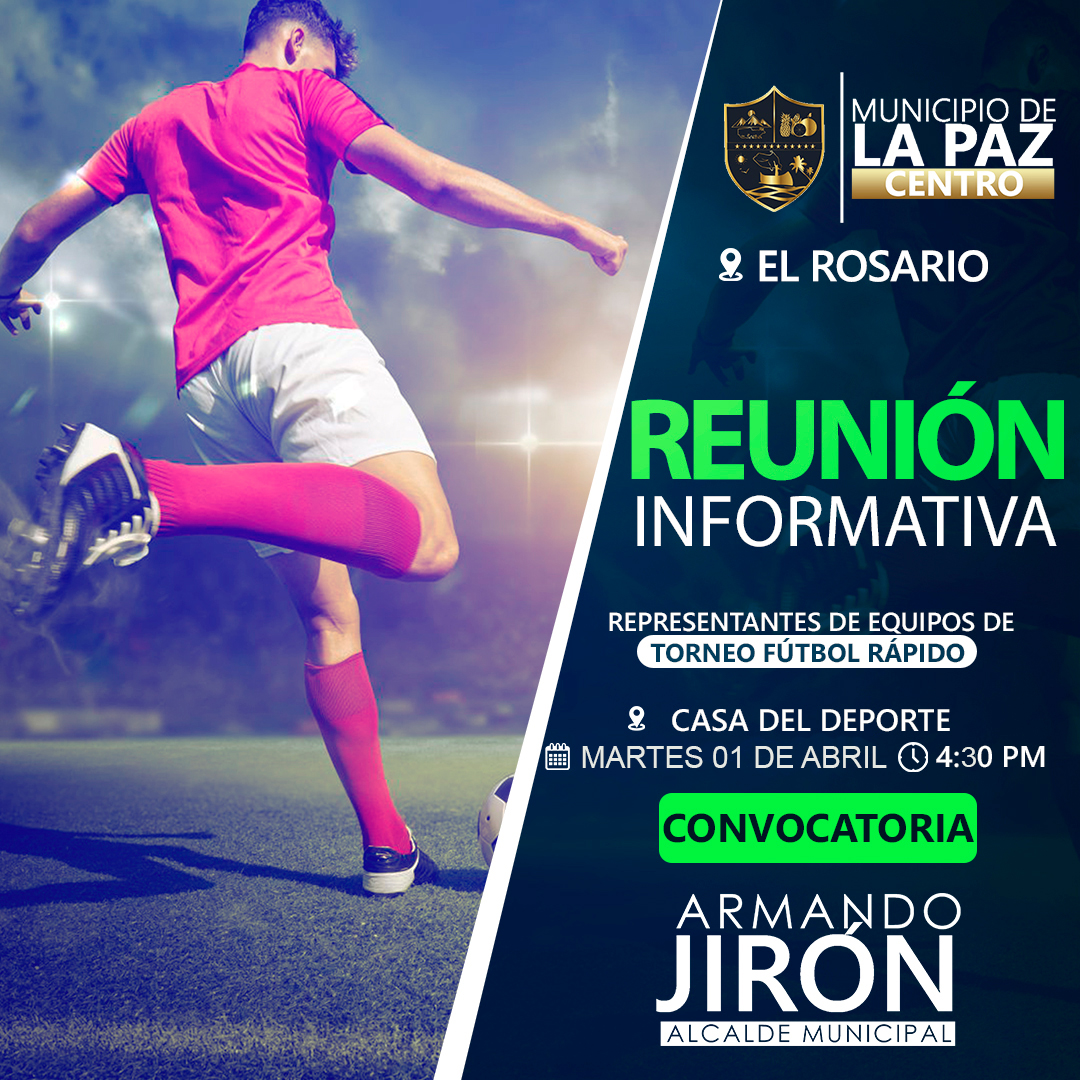 Convocatoria a futbol 