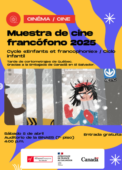 Muestra de cine francófono 2025