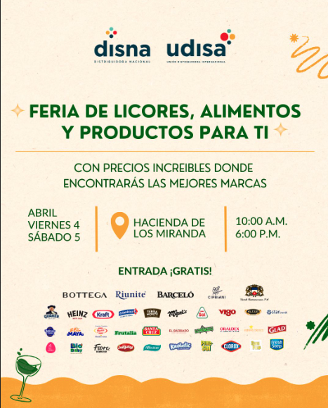 FERIA DE LICORES, ALIMENTOS Y PRODUCTOS