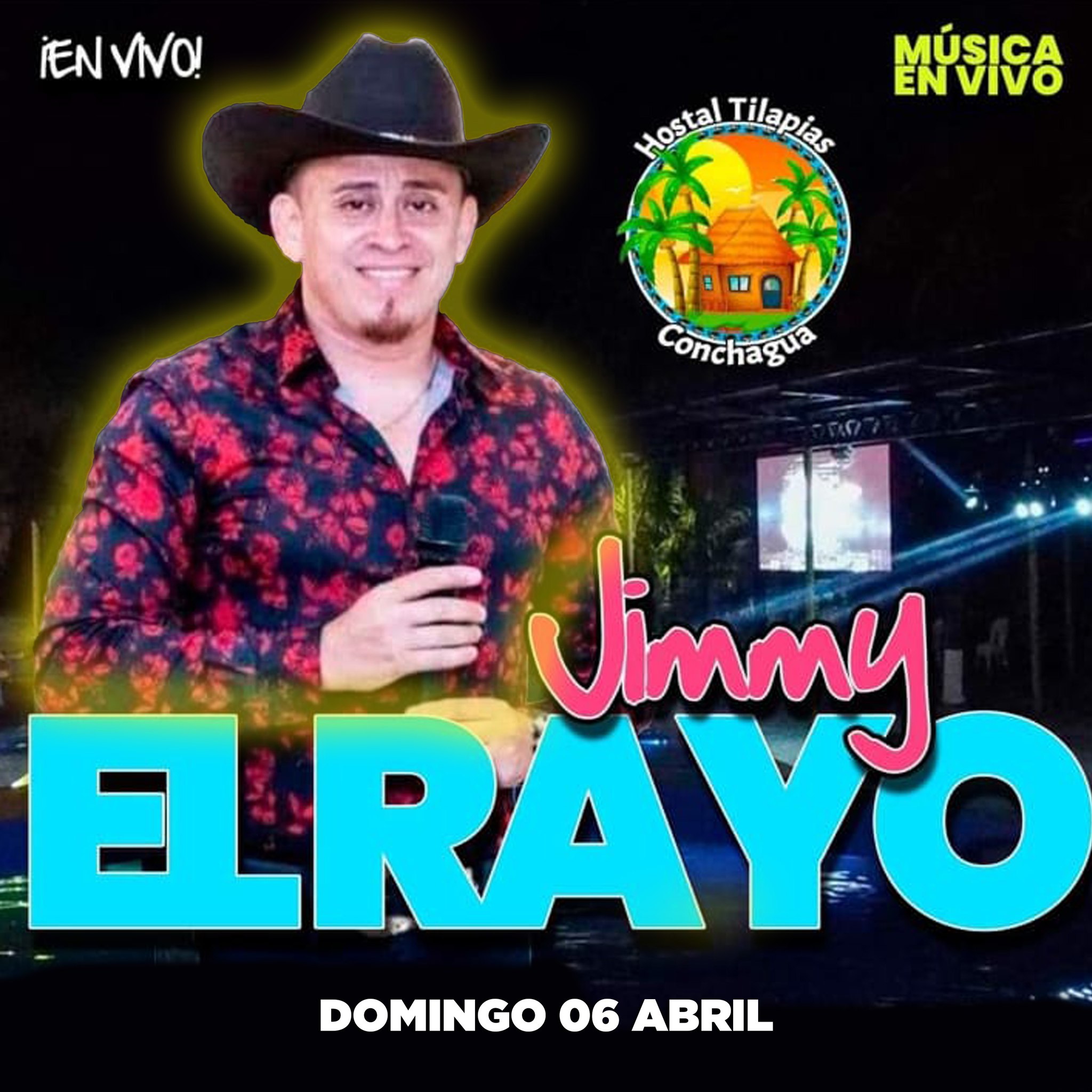Música en vivo por Jimmy el Rayo