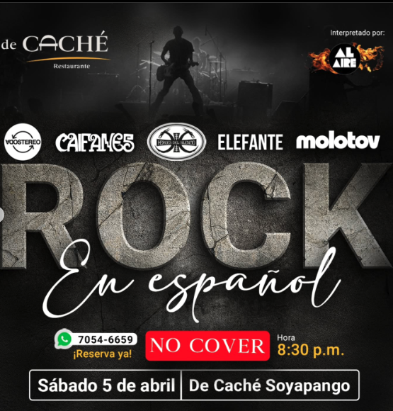 ESPECIAL ROCK EN ESPAÑOL