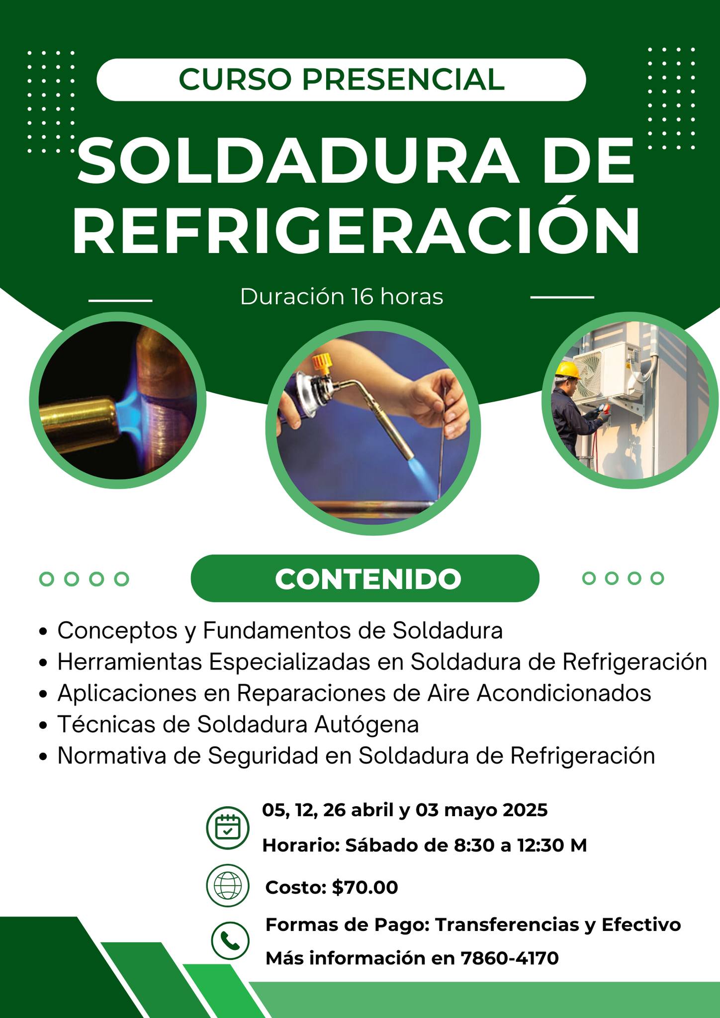 Curso de Soldadura en Refrigeración 