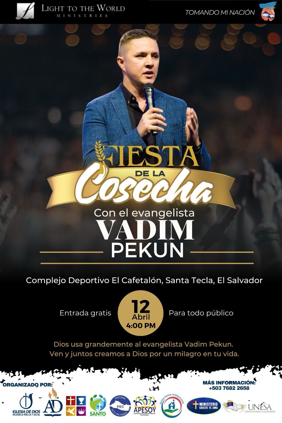 Fiesta de la Cosecha con el evangelista Vadim Pekun 