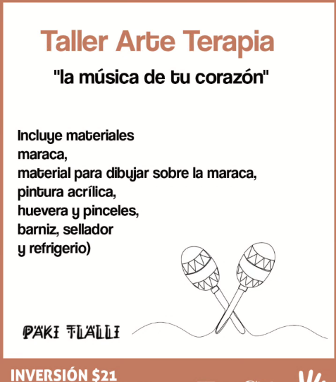 Taller de arte terapia "La música de tu corazón" 