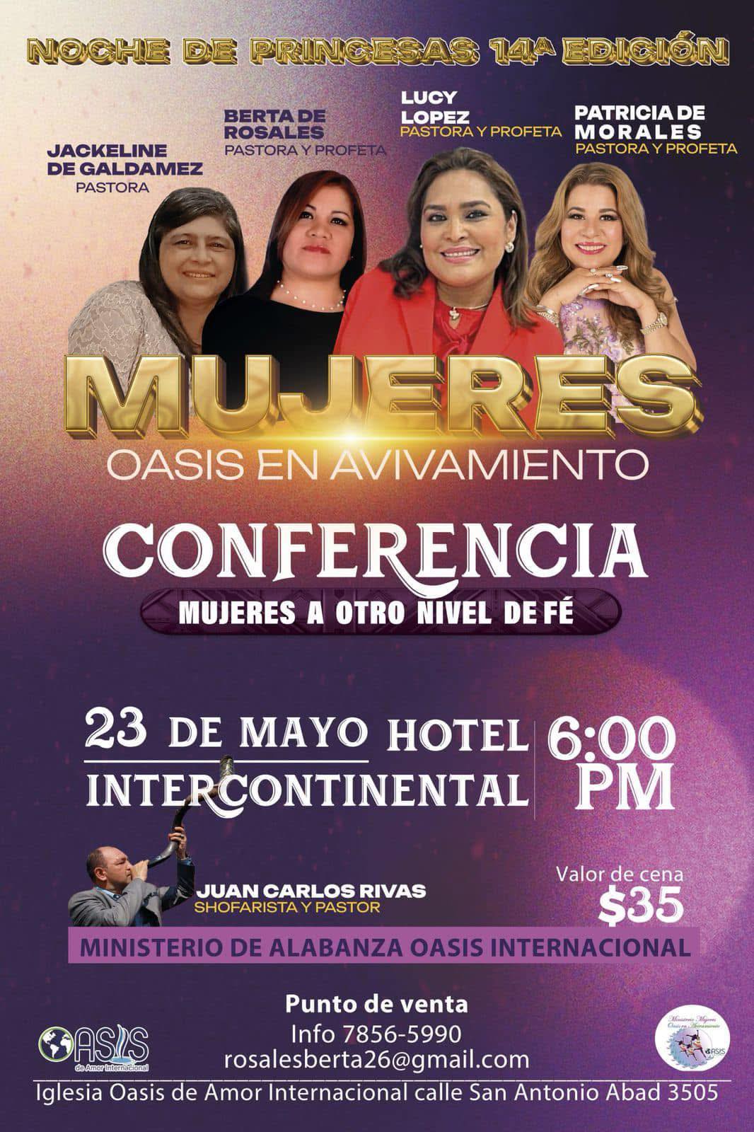Conferencia Mujeres a Otro Nivel de FE