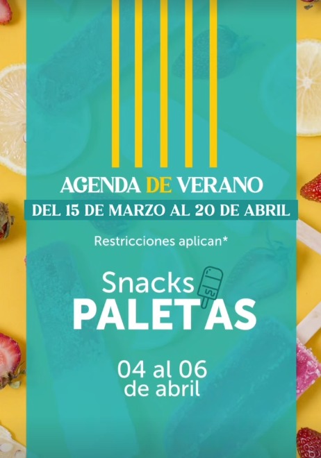 SNACK DE PALETAS 