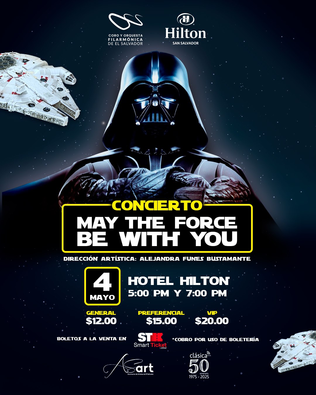 CONCIERTO May The Force Be With You 2025