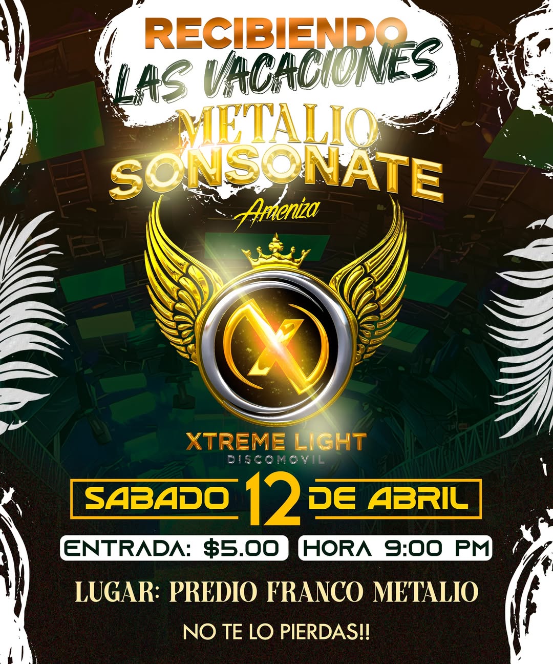 Fiesta de vacaciones en Metalio 