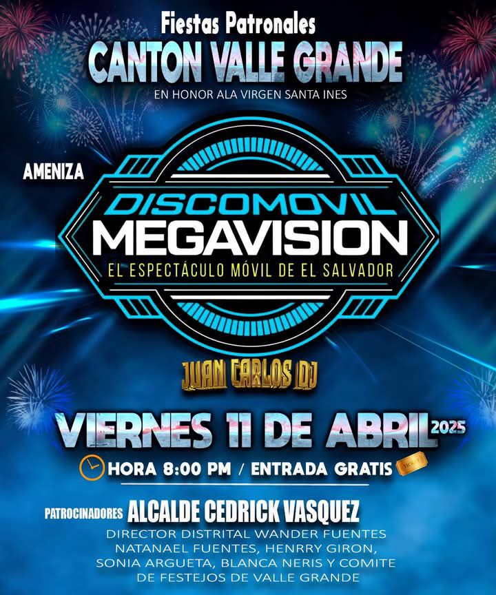 FIESTAS PATRONALES DE CANTON VALLE GRANDE