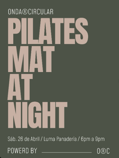 Pilates por la noche 
