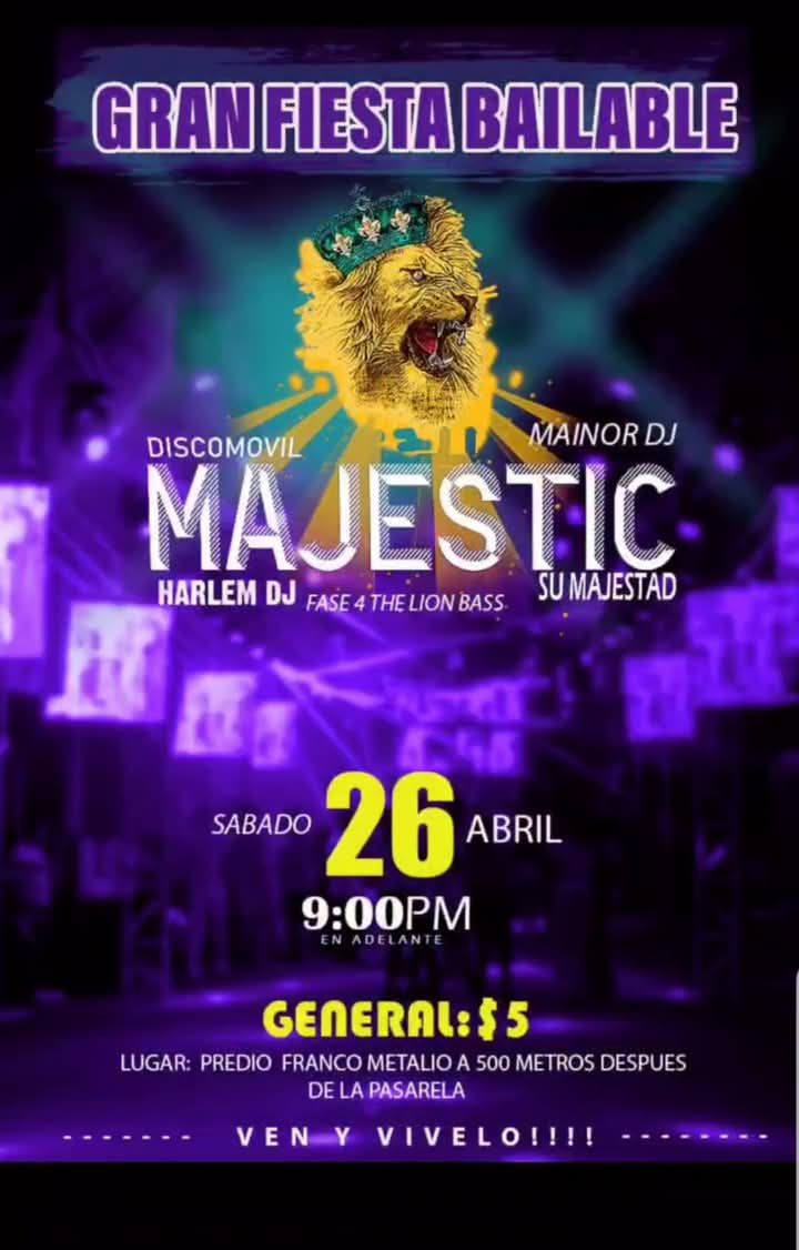 Gran fiesta bailable en Metalio 