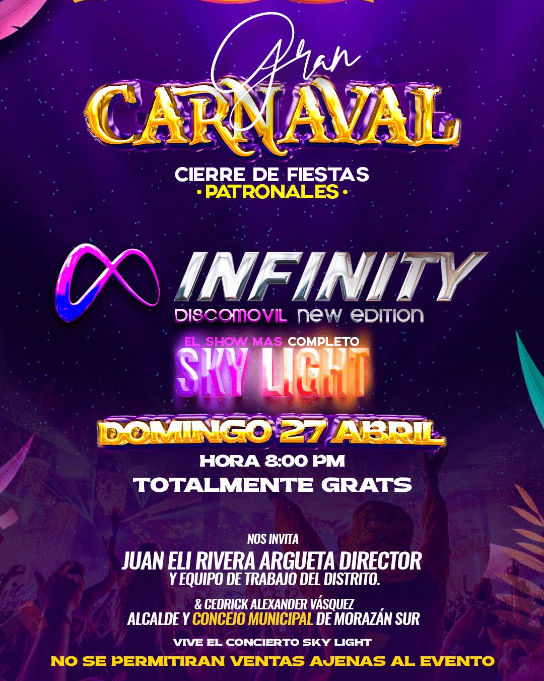 Gran Carnaval - Cierre de Fiestas Patronales