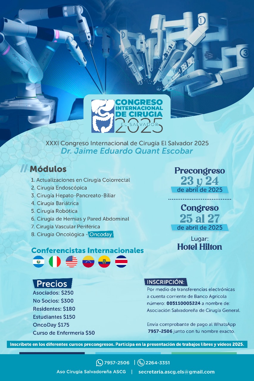 XXXI CONGRESO INTERNACIONAL DE CIRUGIA 2025