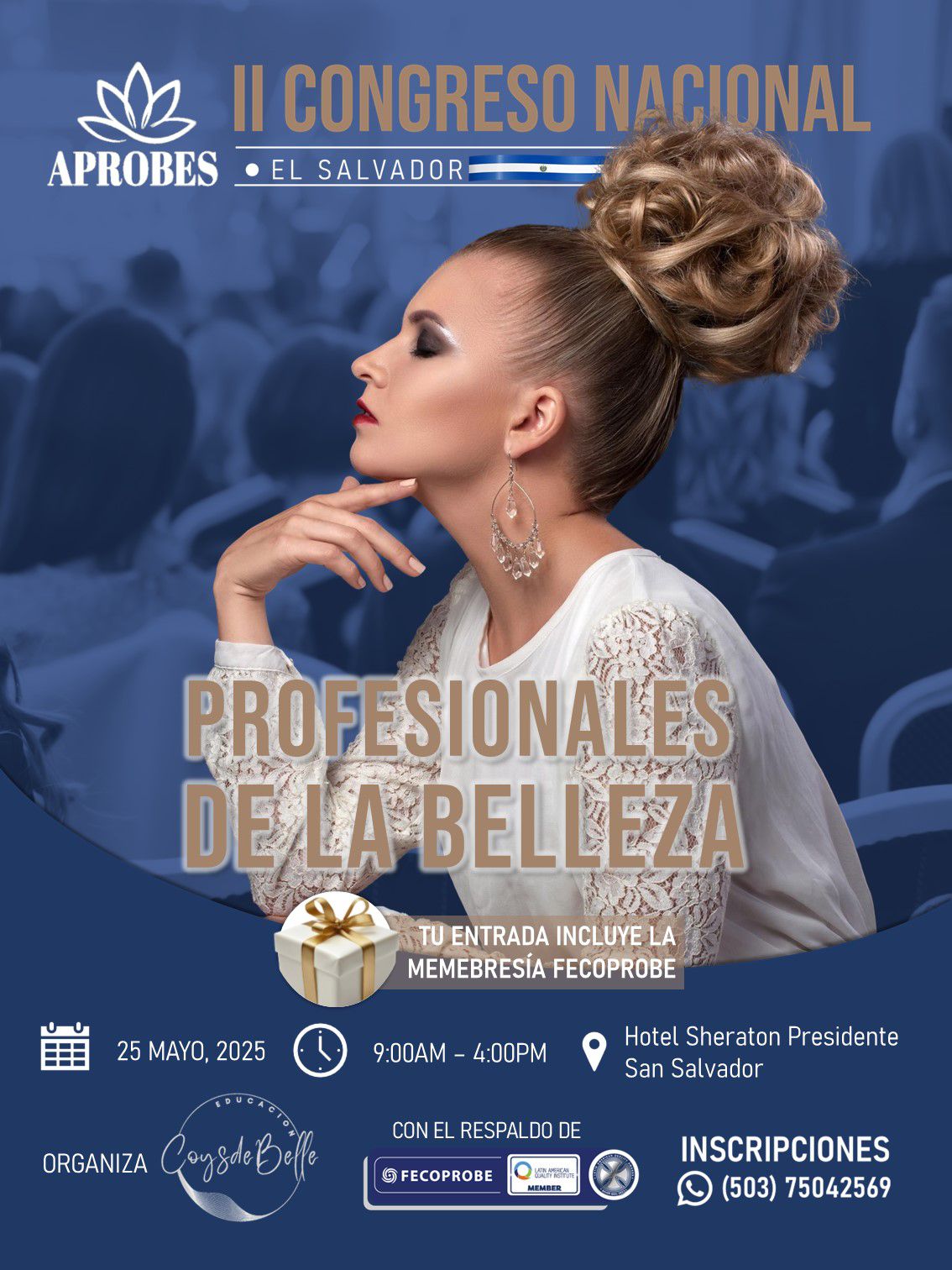 II Congreso de Profesionales de Belleza de El Salvador