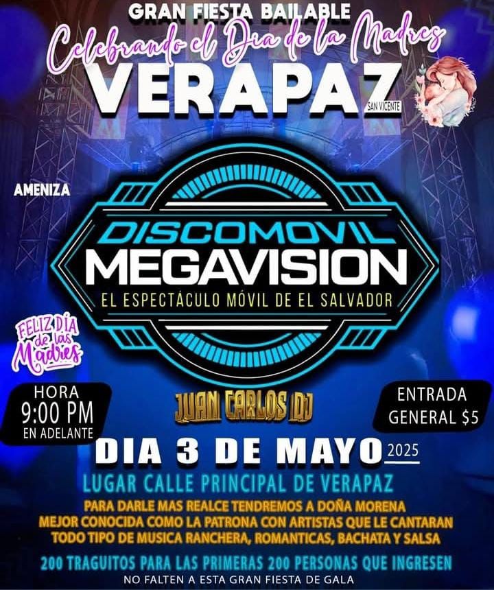 🎉 Gran Fiesta Bailable – Celebrando el Día de las Madres 🎉