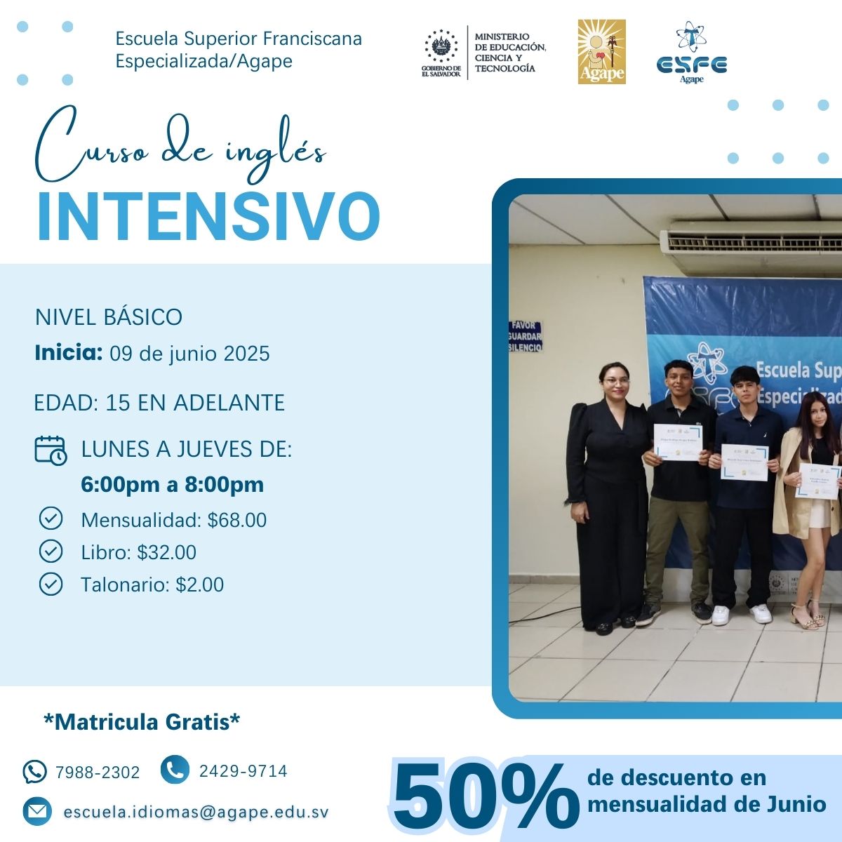 Curso de Inglés Intensivo