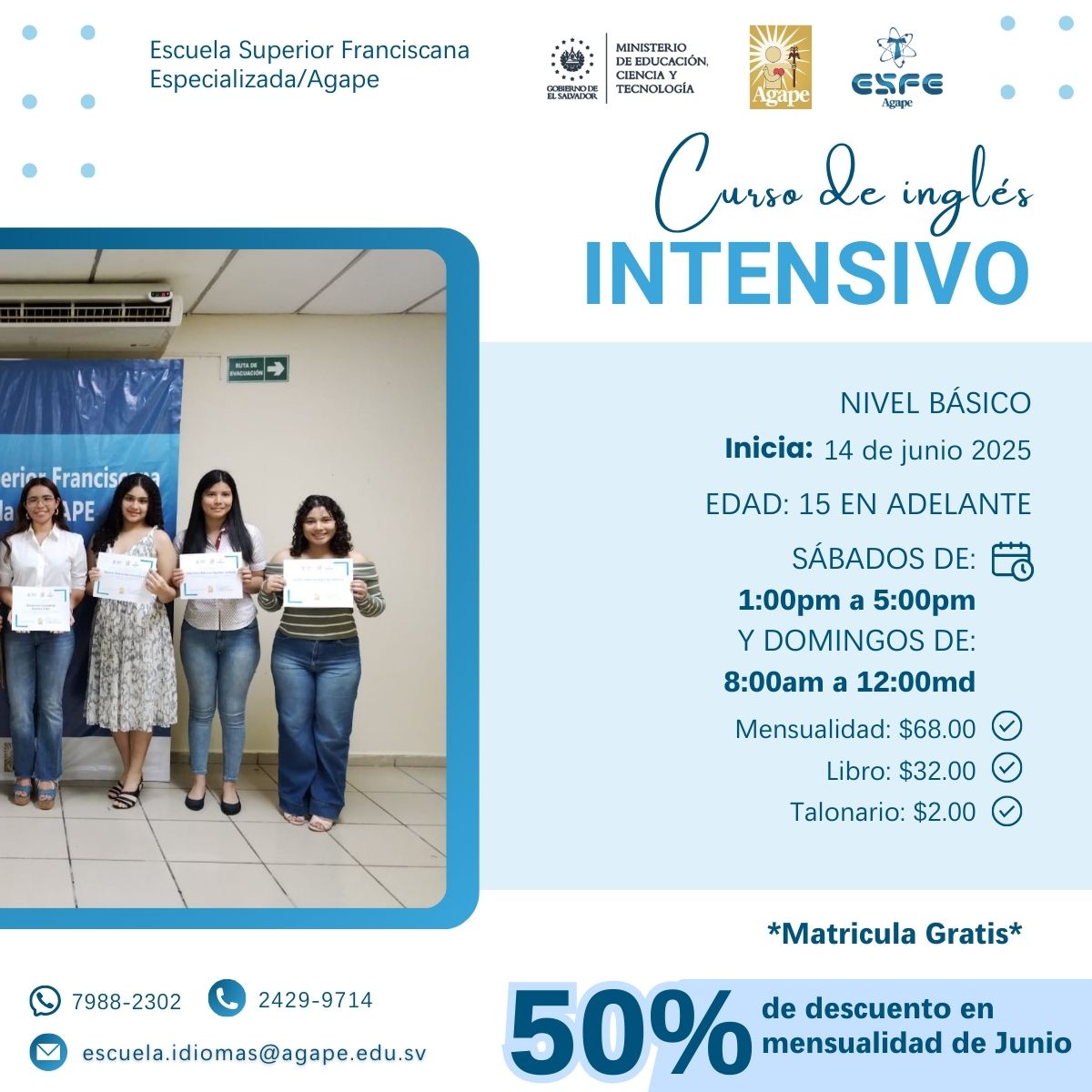Curso de Inglés Intensivo – Nivel Básico
