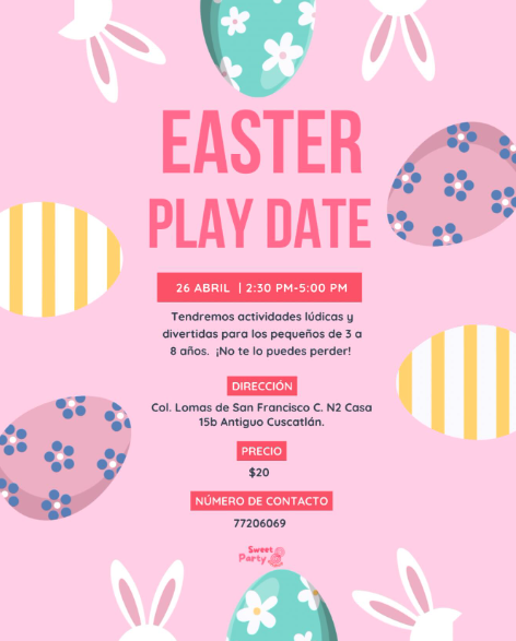 Cita para jugar en Pascua🐰