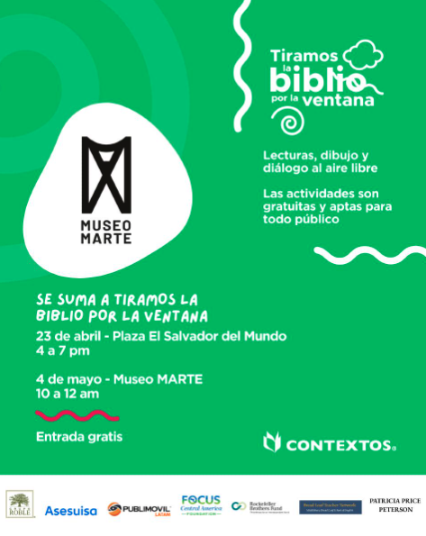📚El Museo MARTE tira la biblio por la ventana junto a Contextos.