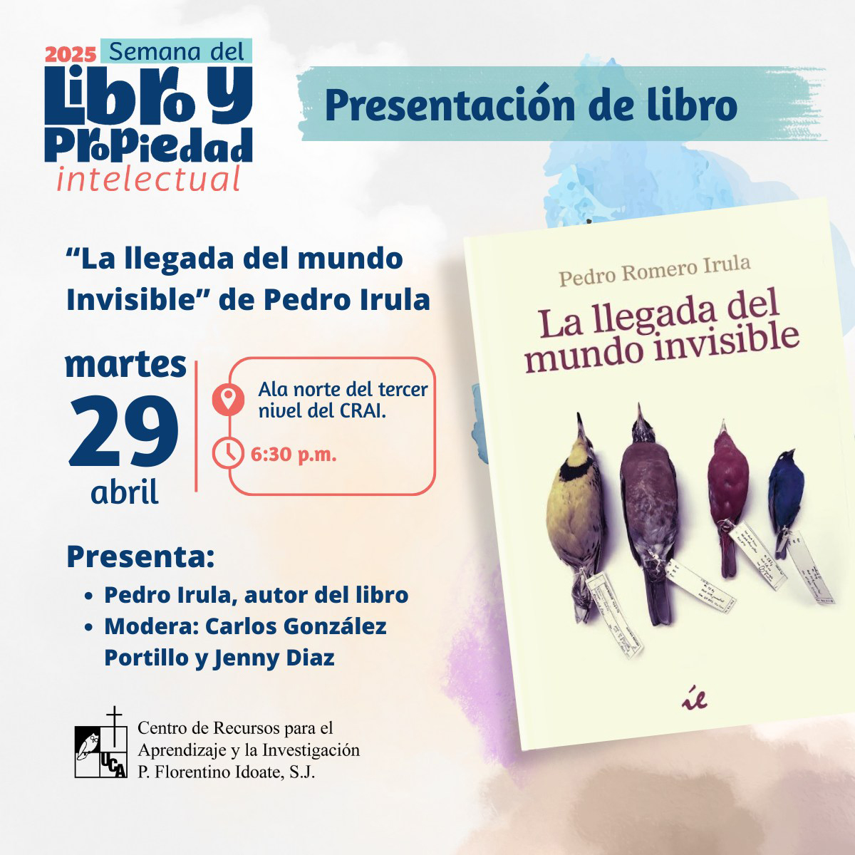 Lanzamiento de «La llegada del mundo invisible»