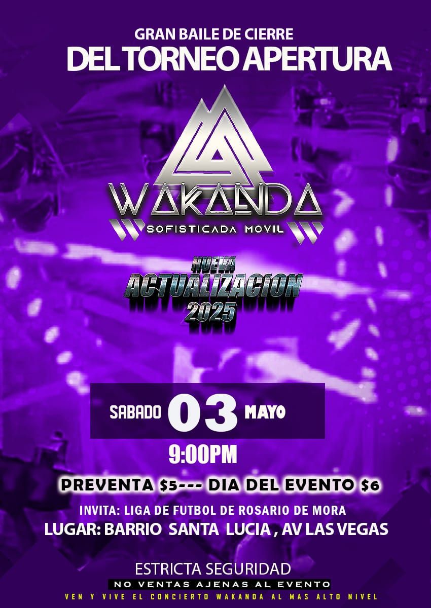 GRAN BAILE DE CIERRE DEL TORNEO APERTURA 