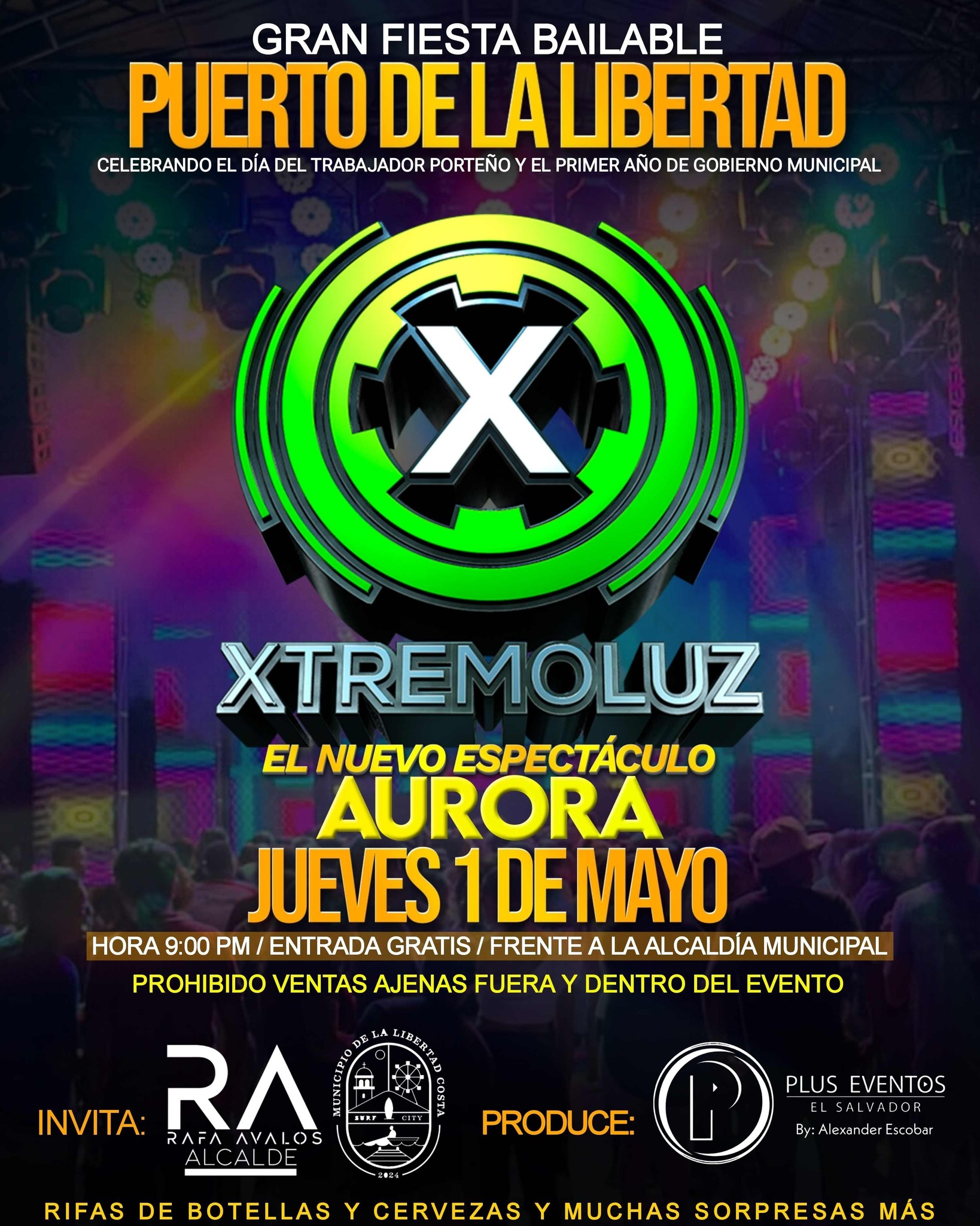 EL NUEVO ESPECTÁCULO AURORA DE  Xtremoluz - The Music Fest 